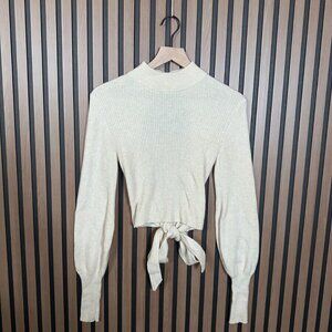 Reformation Osteria Open Back Cashmere Sweater